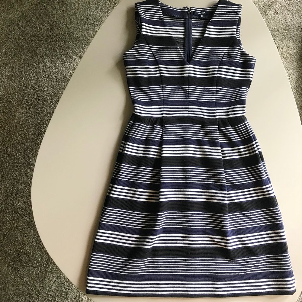Madewell Striped Knit Mini Dress